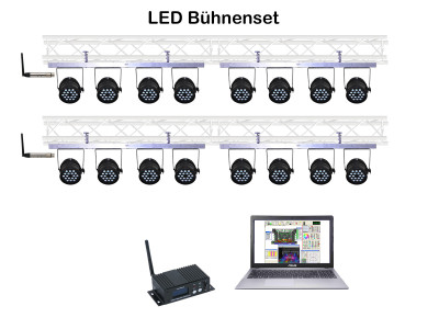 Lichtanlage für Bühnen